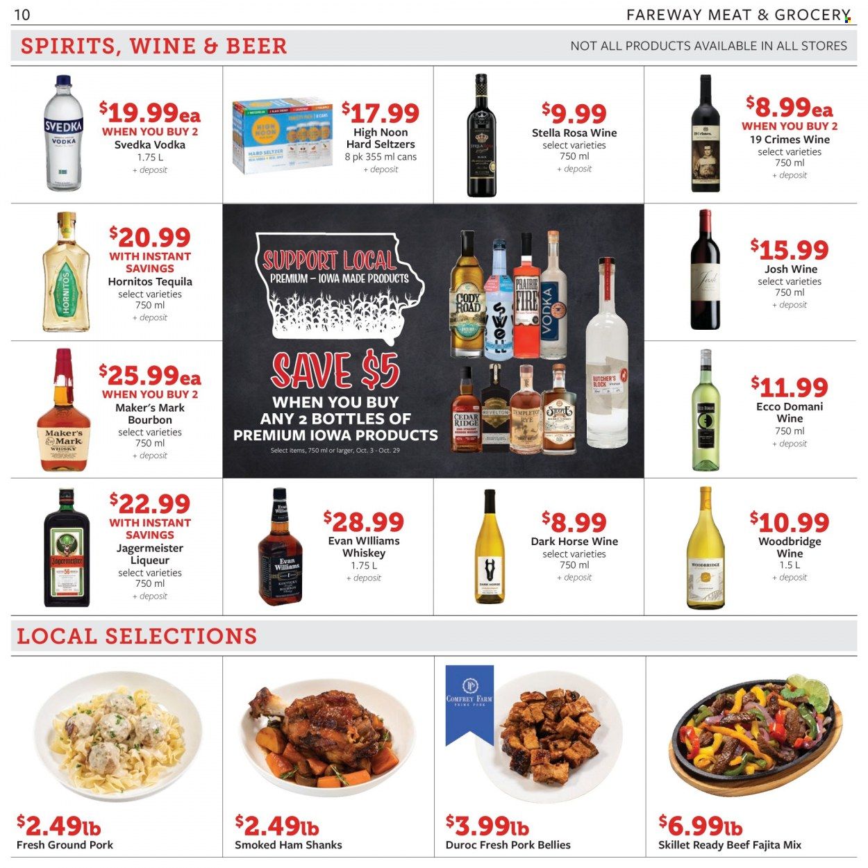 Fareway (IA) Weekly Ad Flyer Specials October 3 to October 8, 2022