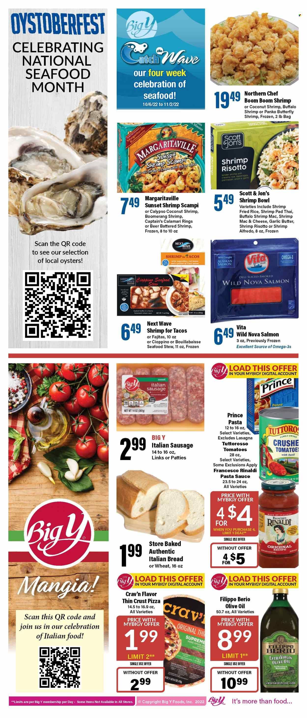 Big Y (CT) Weekly Ad Flyer Specials October 6 to October 12, 2022