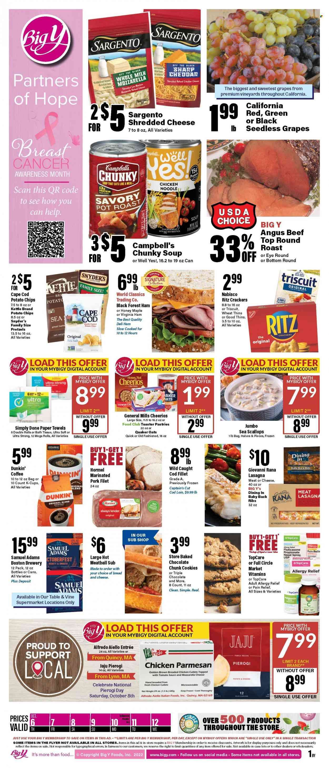 Big Y (MA) Weekly Ad Flyer Specials October 6 to October 12, 2022