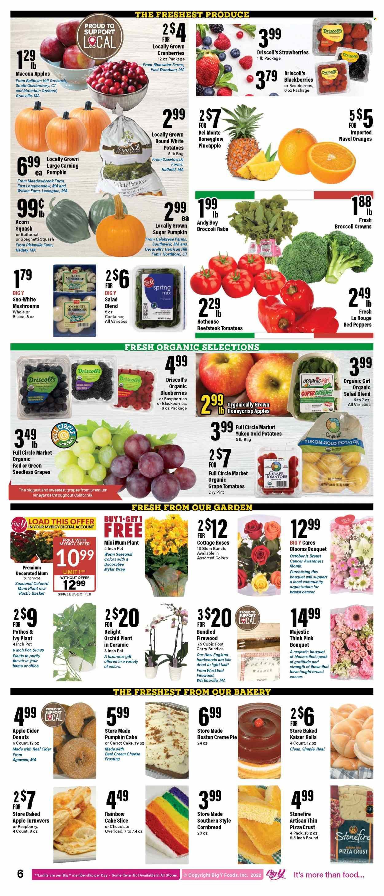 Big Y (MA) Weekly Ad Flyer Specials October 6 to October 12, 2022
