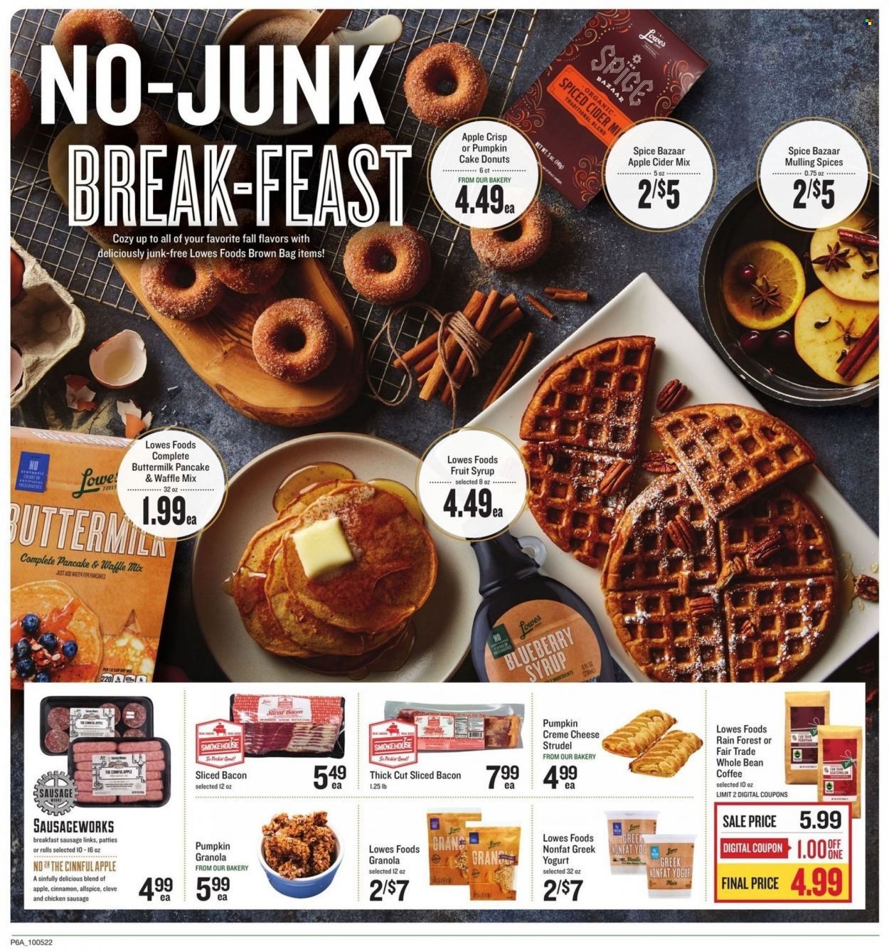 Lowes Foods (NC, SC) Weekly Ad Flyer Specials October 5 to October 11, 2022