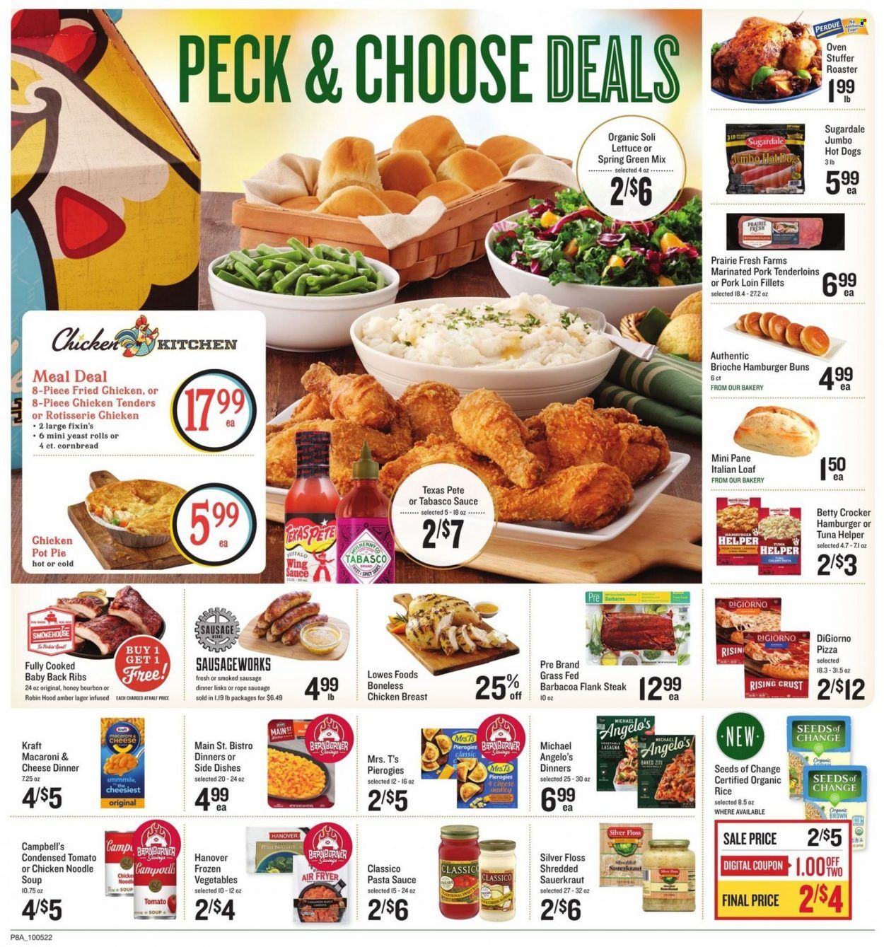 Lowes Foods (NC, SC) Weekly Ad Flyer Specials October 5 to October 11, 2022