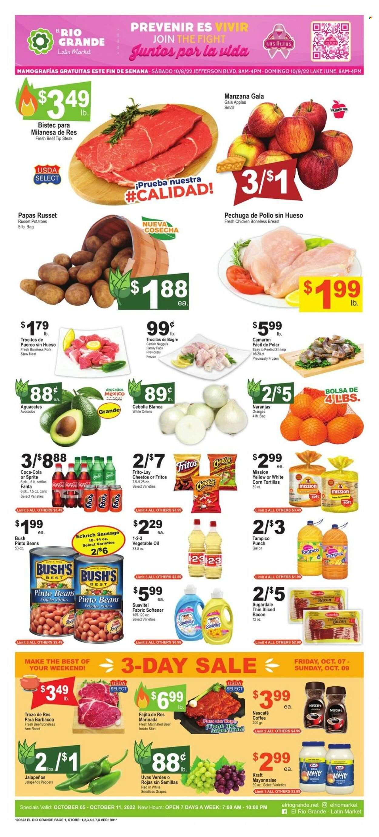 El Rio Grande (TX) Weekly Ad Flyer Specials October 5 to October 11, 2022