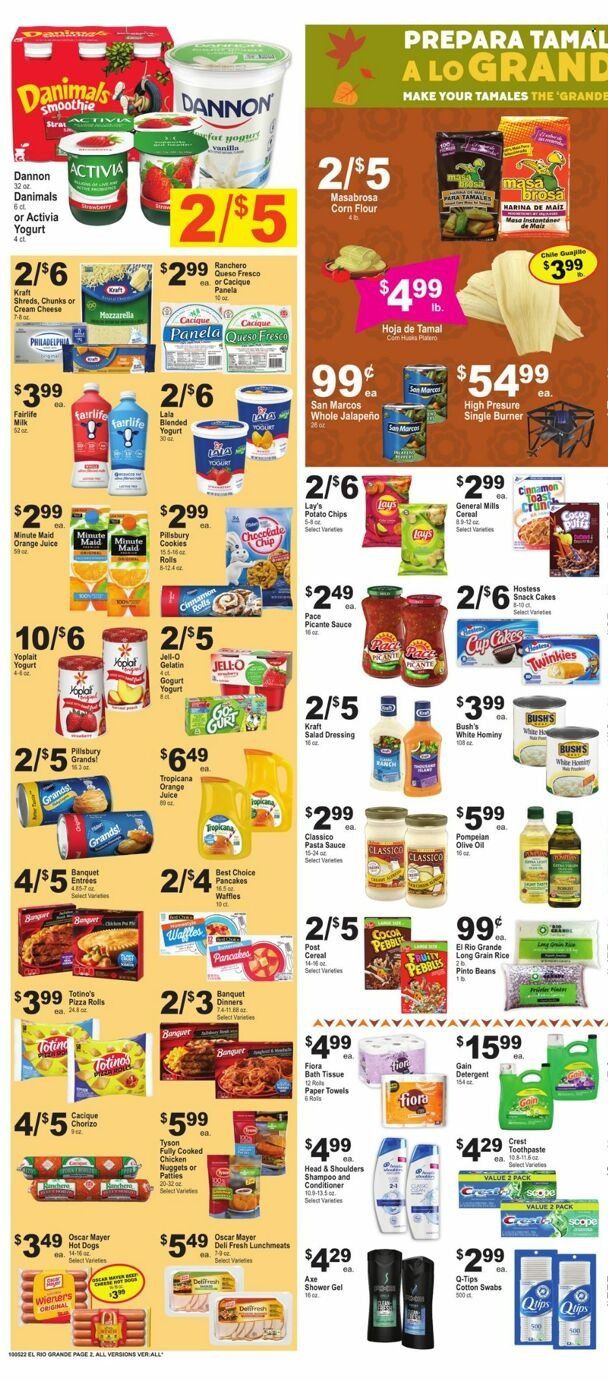 El Rio Grande (TX) Weekly Ad Flyer Specials October 5 to October 11, 2022