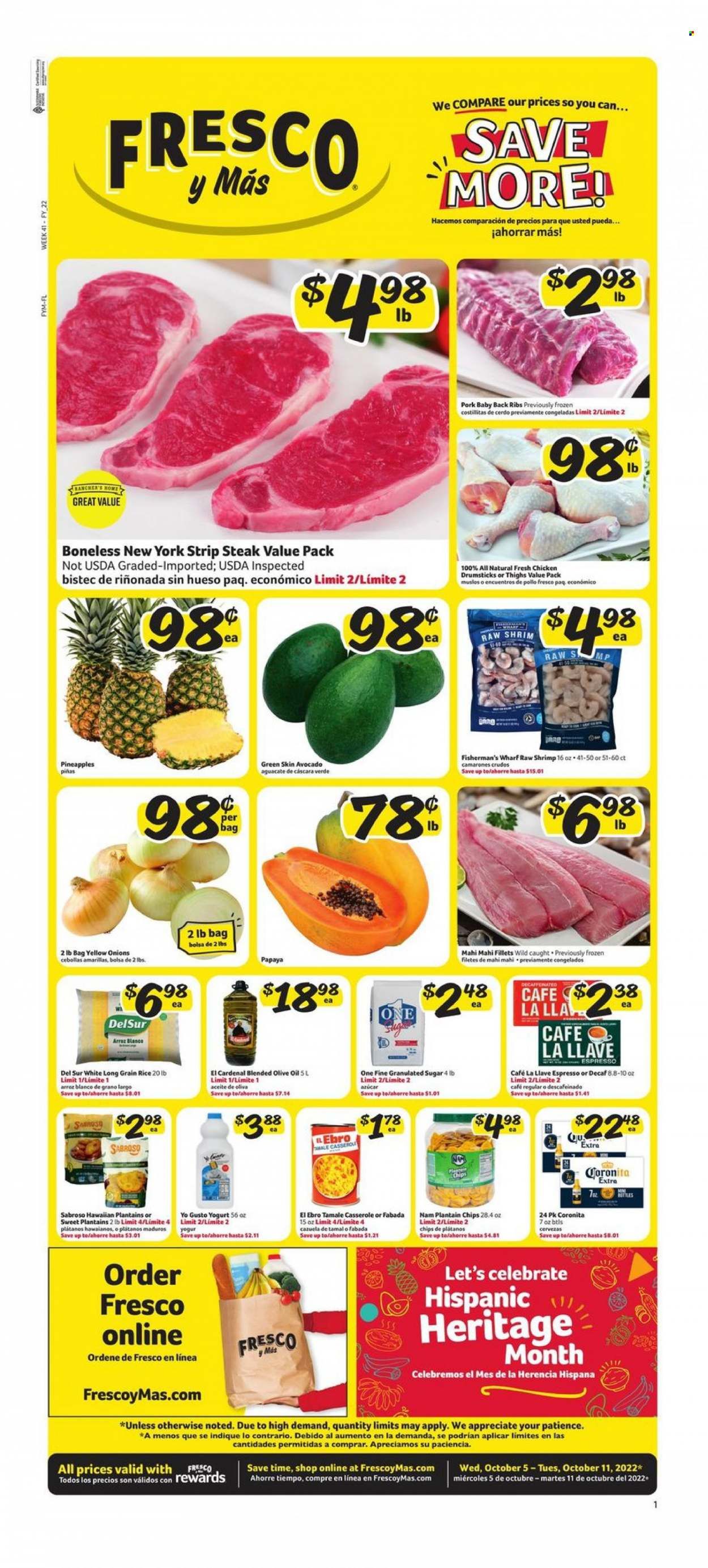 Fresco y Más (FL) Weekly Ad Flyer Specials October 5 to October 11, 2022