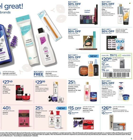 RITE AID Weekly Ad Flyer Specials October 9 to October 15, 2022