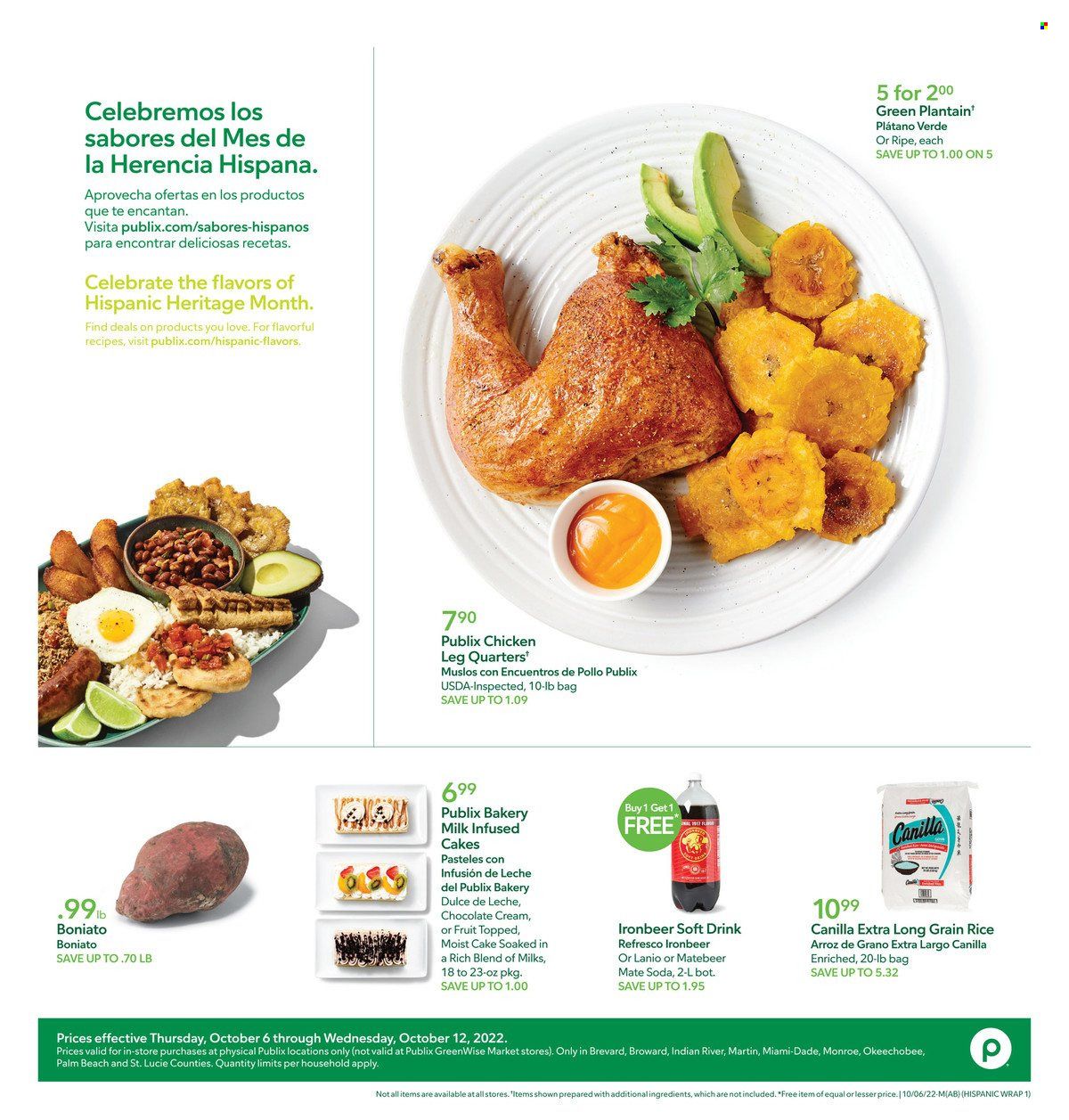Publix (AL, FL, GA, NC, SC, TN) Weekly Ad Flyer Specials October 6 to October 12, 2022