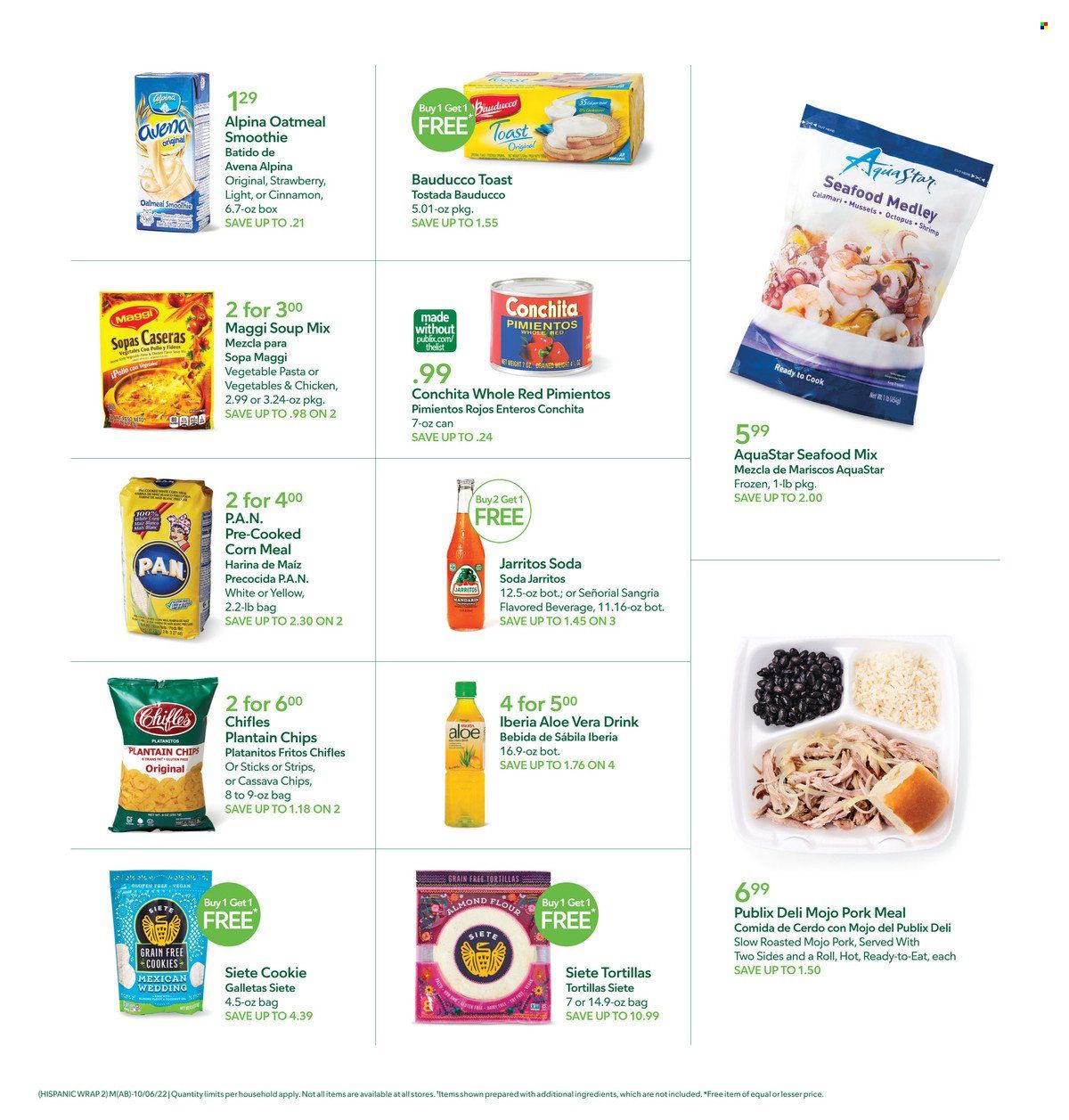 Publix (AL, FL, GA, NC, SC, TN) Weekly Ad Flyer Specials October 6 to October 12, 2022