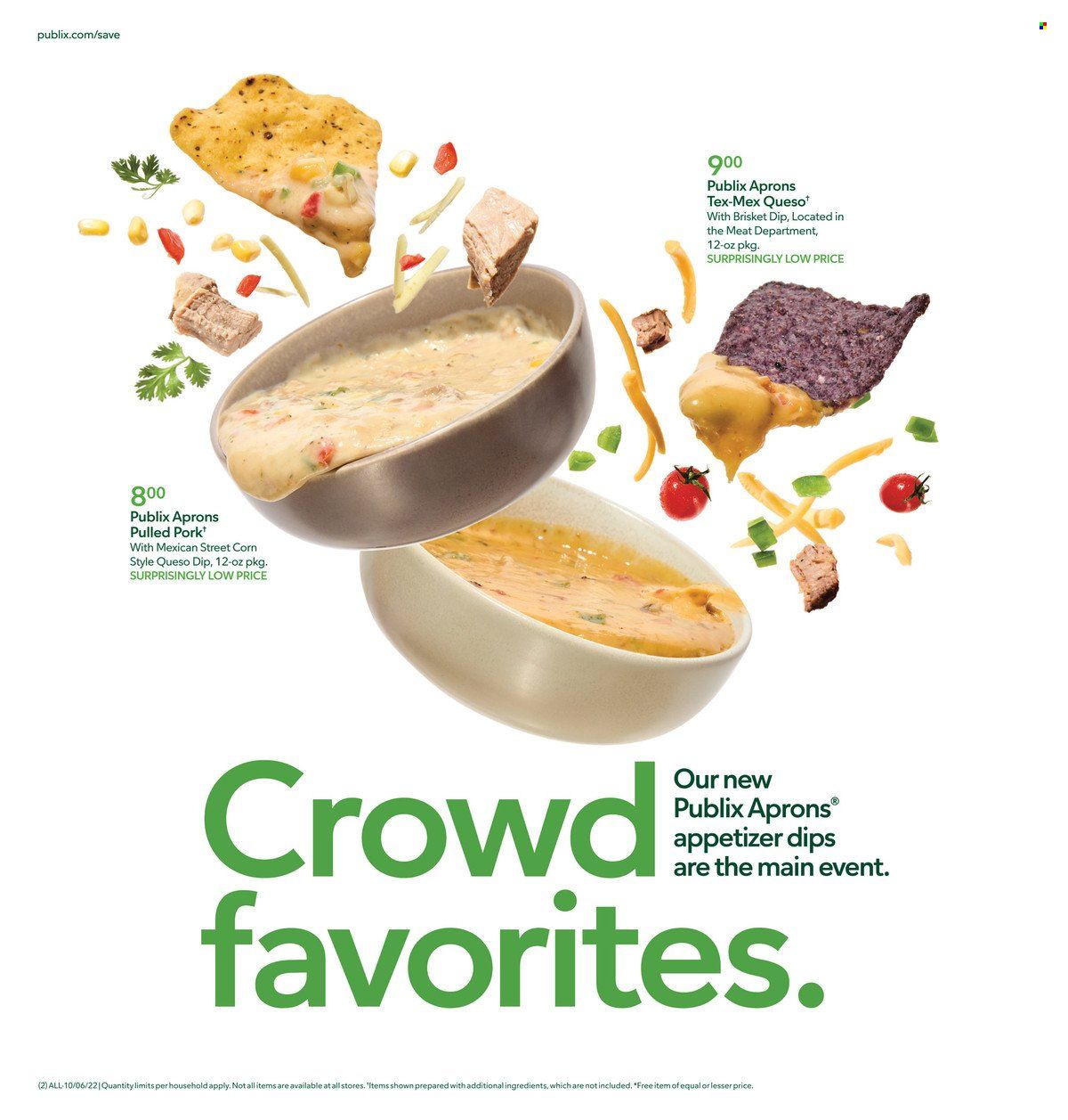 Publix (AL, FL, GA, NC, SC, TN) Weekly Ad Flyer Specials October 6 to October 12, 2022