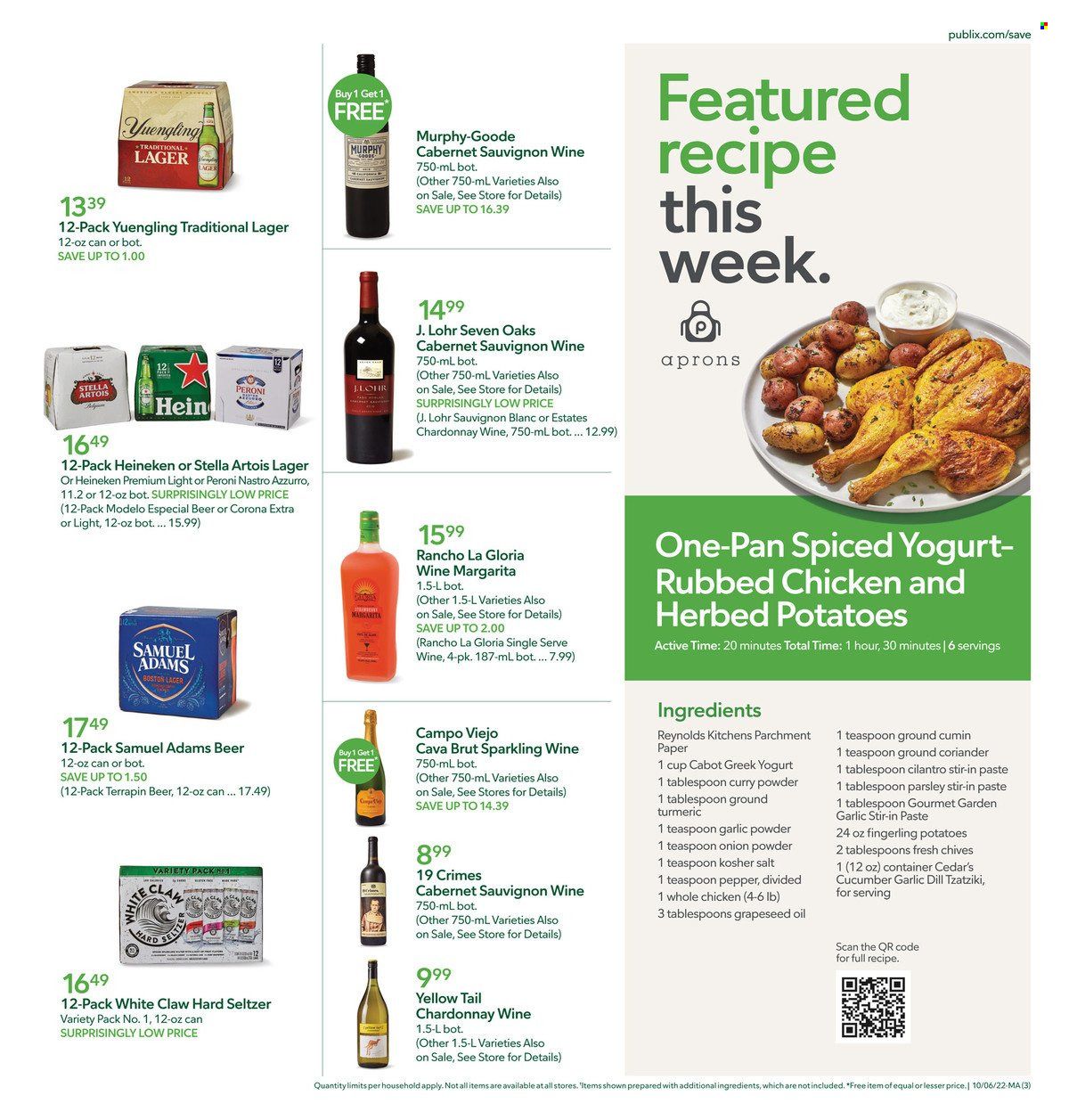 Publix (AL, FL, GA, NC, SC, TN) Weekly Ad Flyer Specials October 6 to October 12, 2022