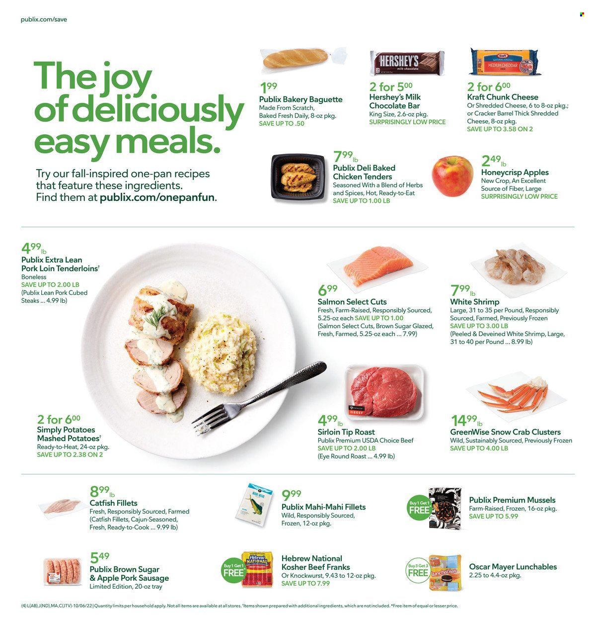 Publix (AL, FL, GA, NC, SC, TN) Weekly Ad Flyer Specials October 6 to October 12, 2022