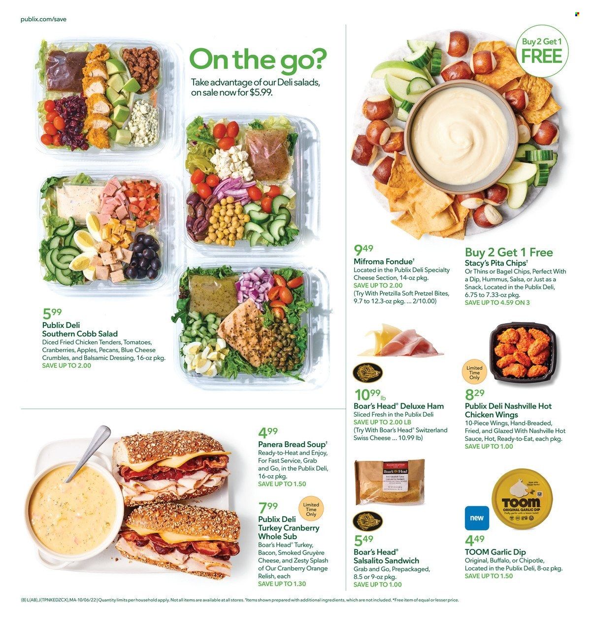 Publix (AL, FL, GA, NC, SC, TN) Weekly Ad Flyer Specials October 6 to October 12, 2022