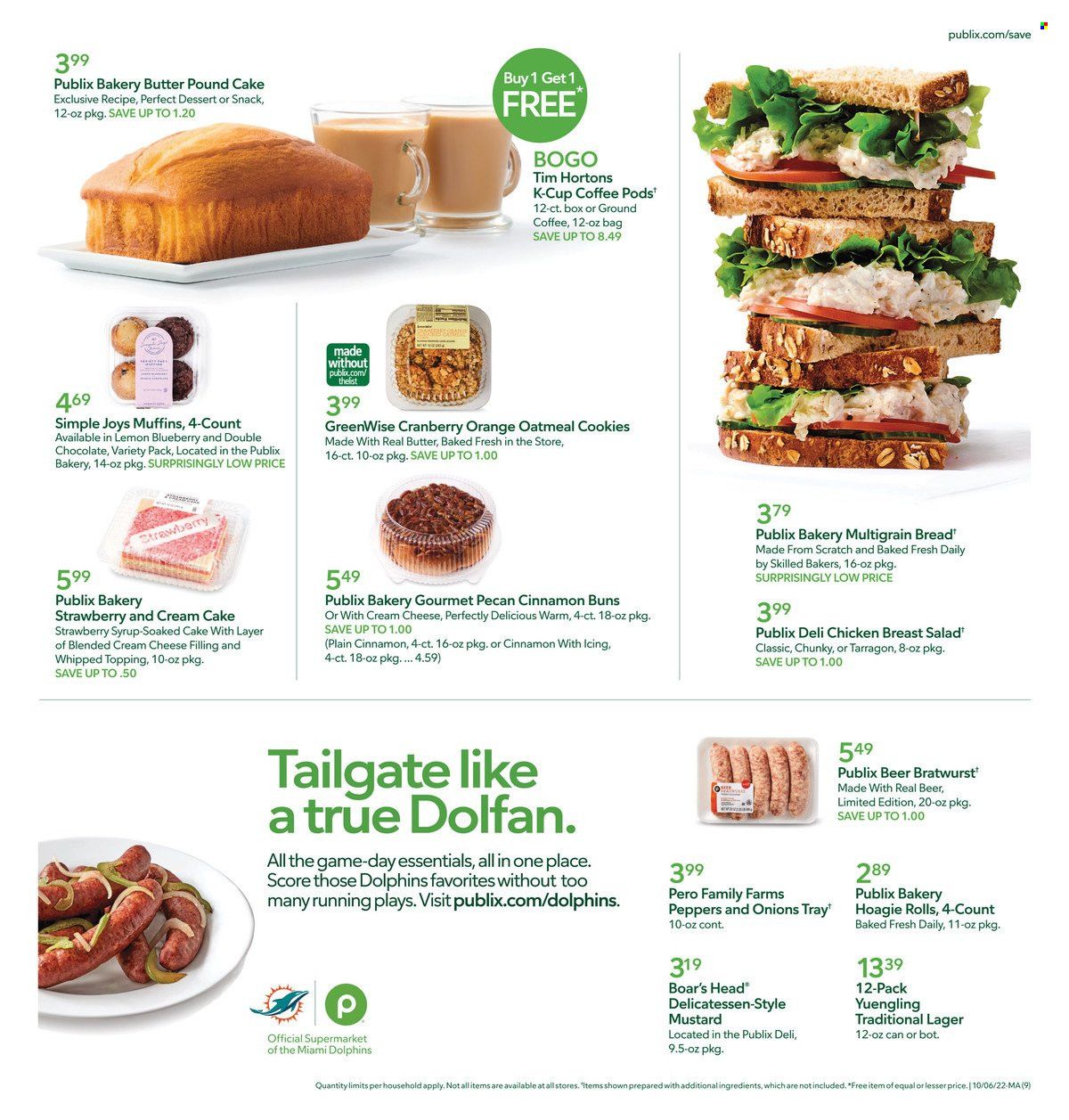 Publix (AL, FL, GA, NC, SC, TN) Weekly Ad Flyer Specials October 6 to October 12, 2022