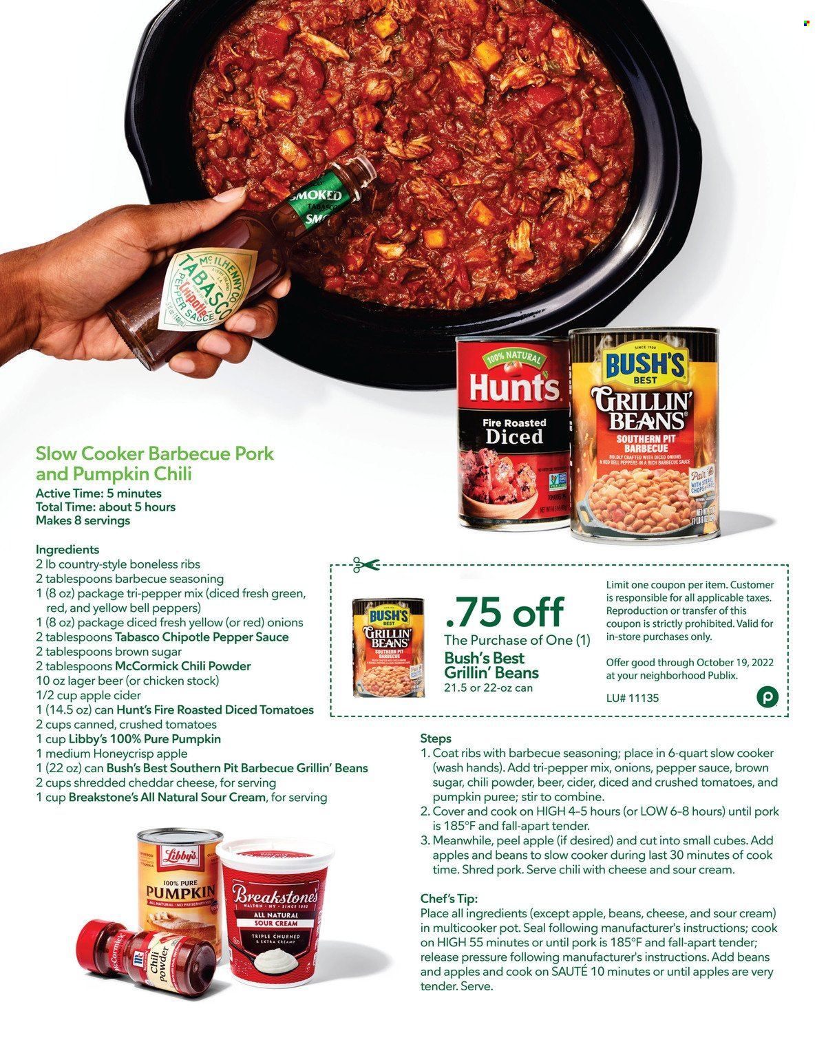 Publix (AL, FL, GA, NC, SC, TN) Weekly Ad Flyer Specials October 6 to October 19, 2022