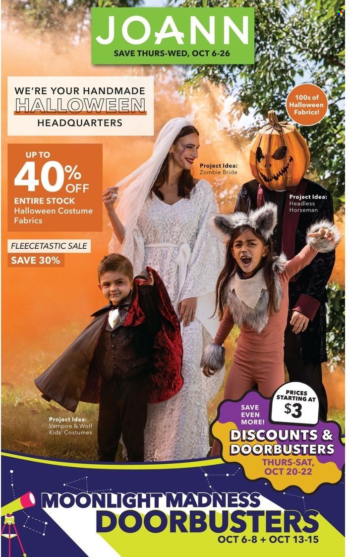 JOANN Weekly Ad Flyer Specials October 6 to October 26, 2022