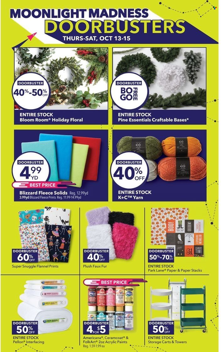 JOANN Weekly Ad Flyer Specials October 6 to October 26, 2022