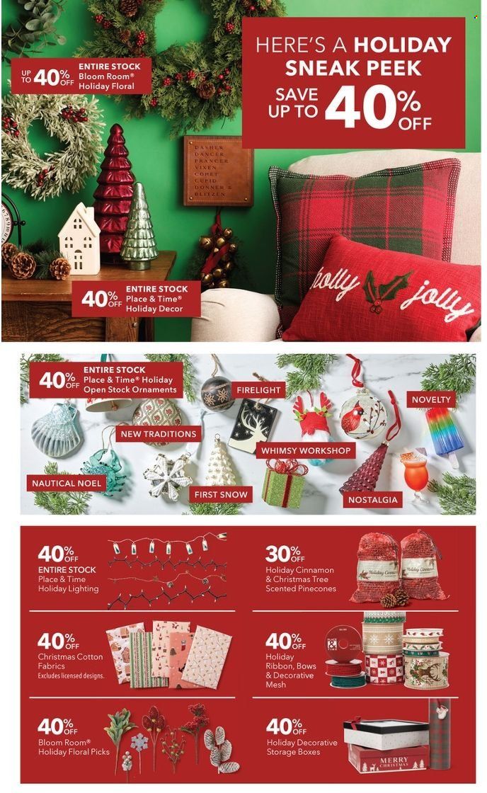 JOANN Weekly Ad Flyer Specials October 6 to October 26, 2022