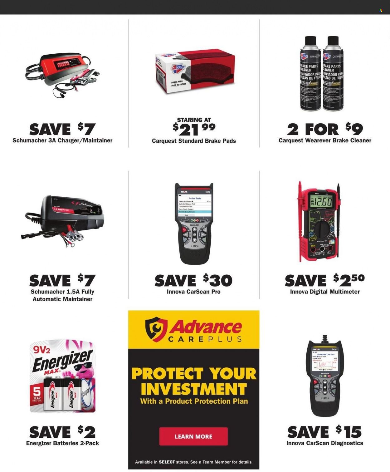 Advance Auto Parts Weekly Ad Flyer Specials October 6 to November 9, 2022
