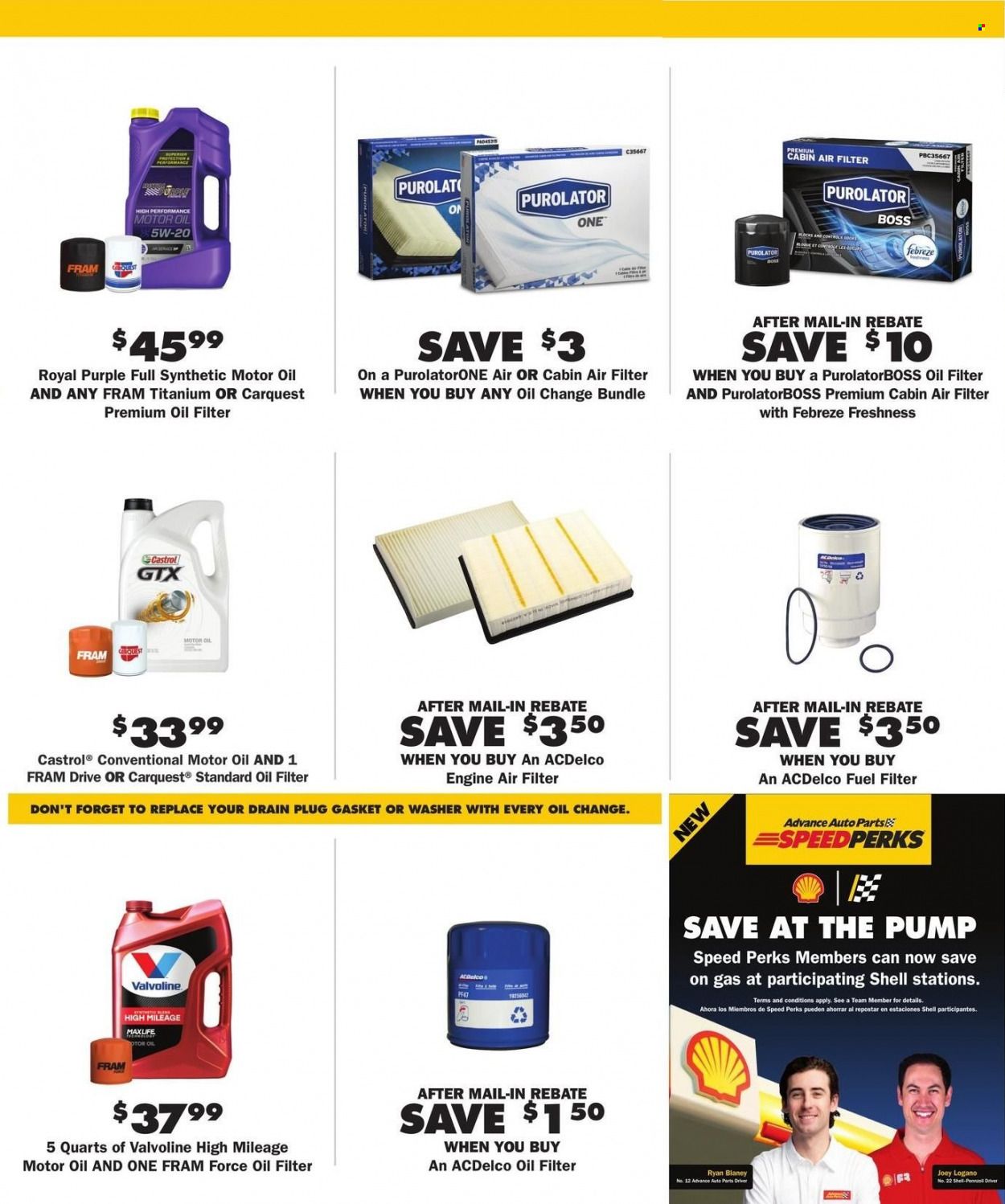 Advance Auto Parts Weekly Ad Flyer Specials October 6 to November 9, 2022