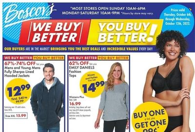 Boscov's (CT, DE, MD, NJ, NY, PA) Weekly Ad Flyer Specials October 6 to October 12, 2022