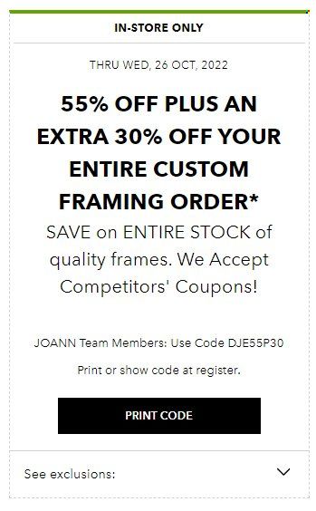 JOANN Weekly Ad Flyer Specials October 26 to October 26, 2022