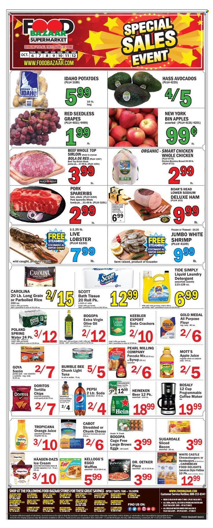 Food Bazaar (CT, NJ, NY) Weekly Ad Flyer Specials October 6 to October 12, 2022