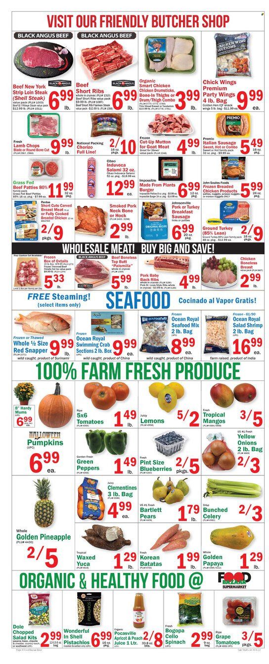 Food Bazaar (CT, NJ, NY) Weekly Ad Flyer Specials October 6 to October 12, 2022