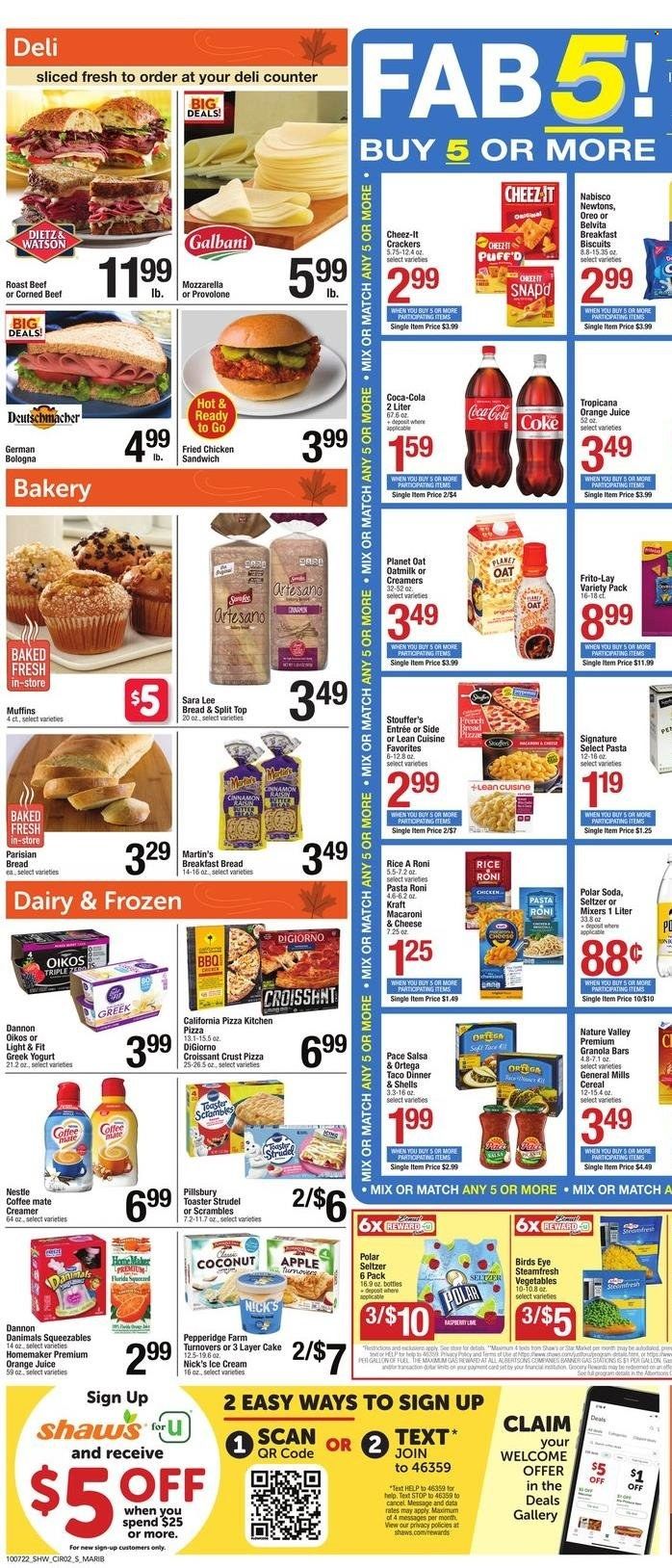 Shaw’s (MA, ME, NH, RI, VT) Weekly Ad Flyer Specials October 7 to October 13, 2022