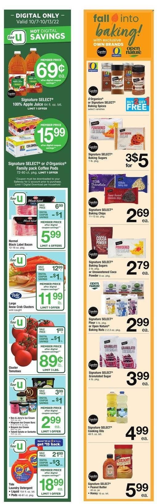 Safeway (MD, VA) Weekly Ad Flyer Specials October 7 to October 13, 2022