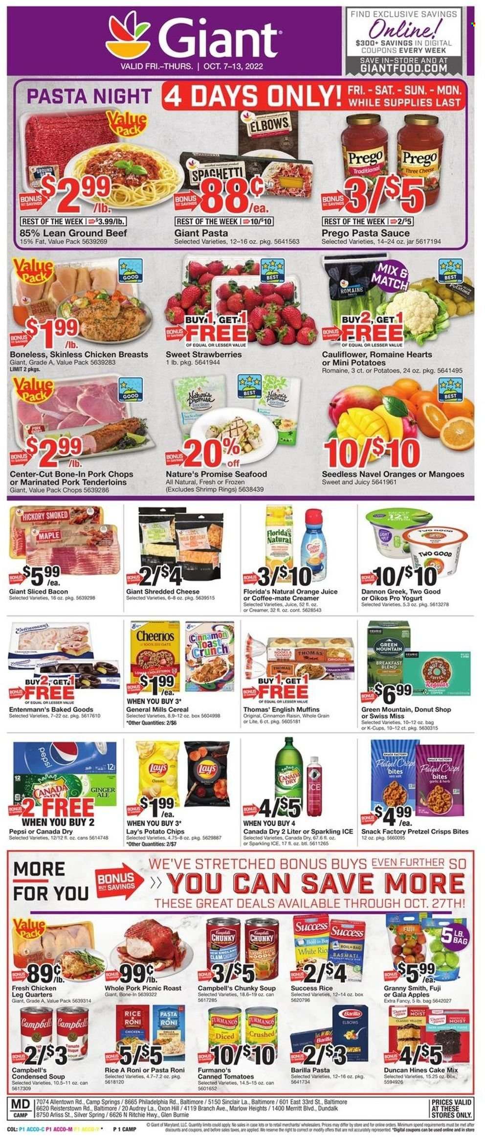 Giant Food (DE, MD, VA) Weekly Ad Flyer Specials October 7 to October 13, 2022