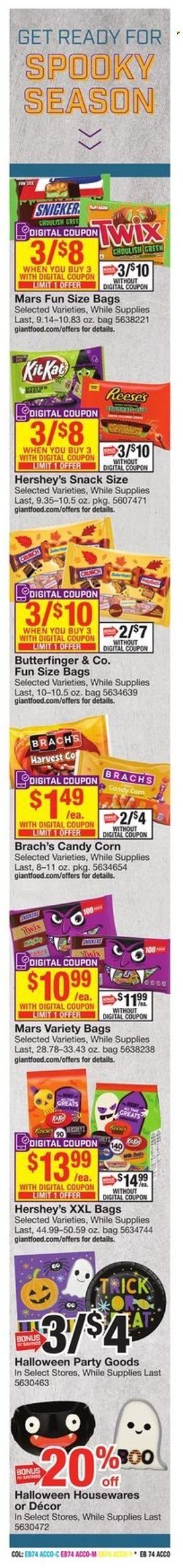 Giant Food (DE, MD, VA) Weekly Ad Flyer Specials October 7 to October 13, 2022