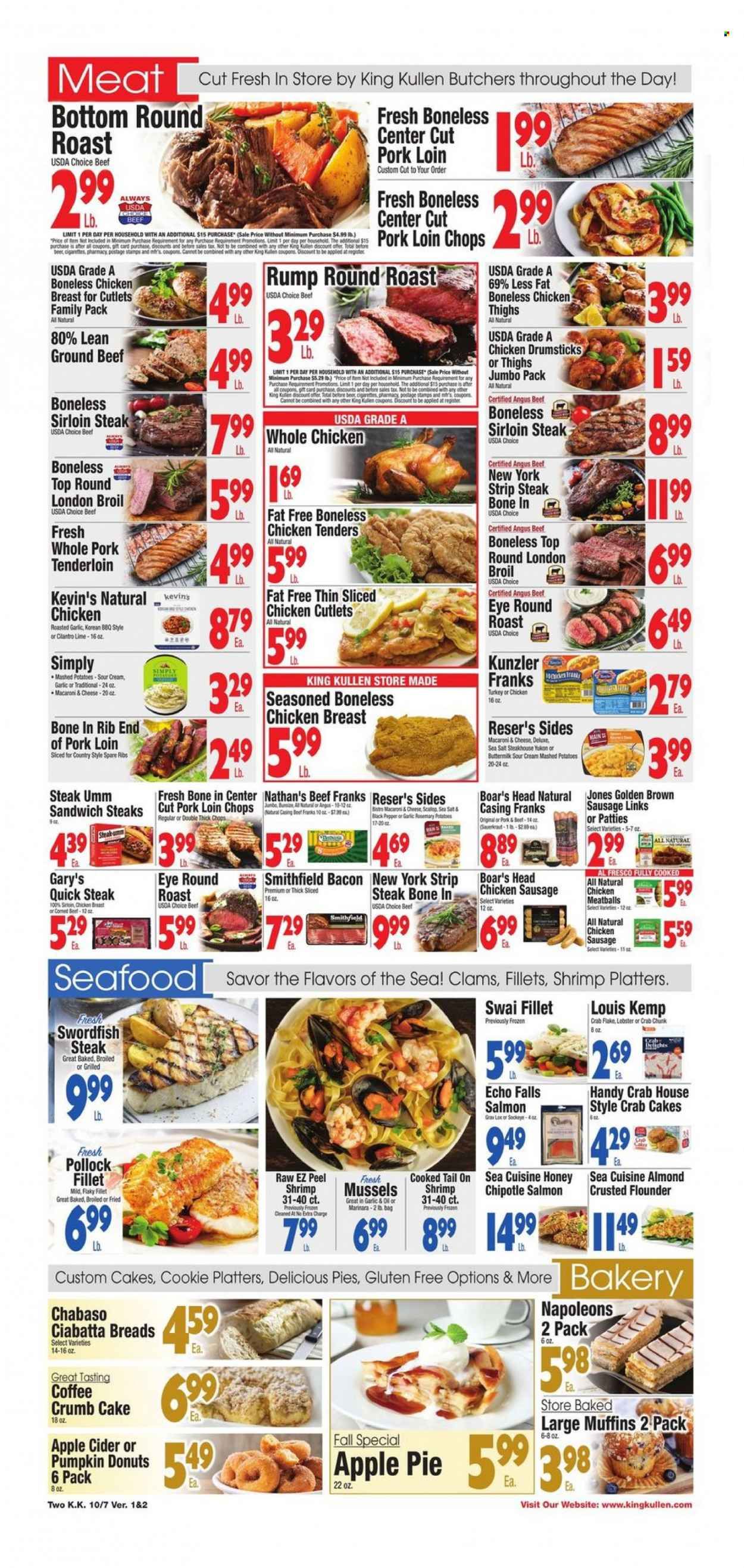 King Kullen (NY) Weekly Ad Flyer Specials October 7 to October 13, 2022