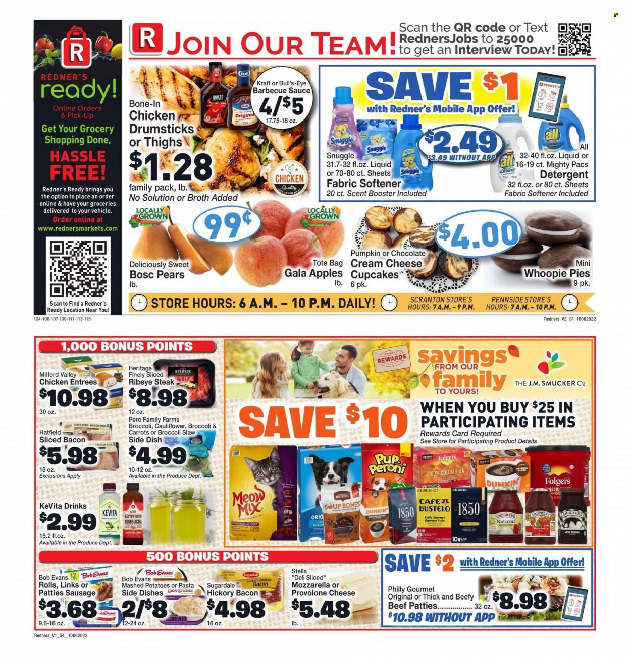 Redner's Markets (DE, MD, PA) Weekly Ad Flyer Specials October 6 to October 12, 2022