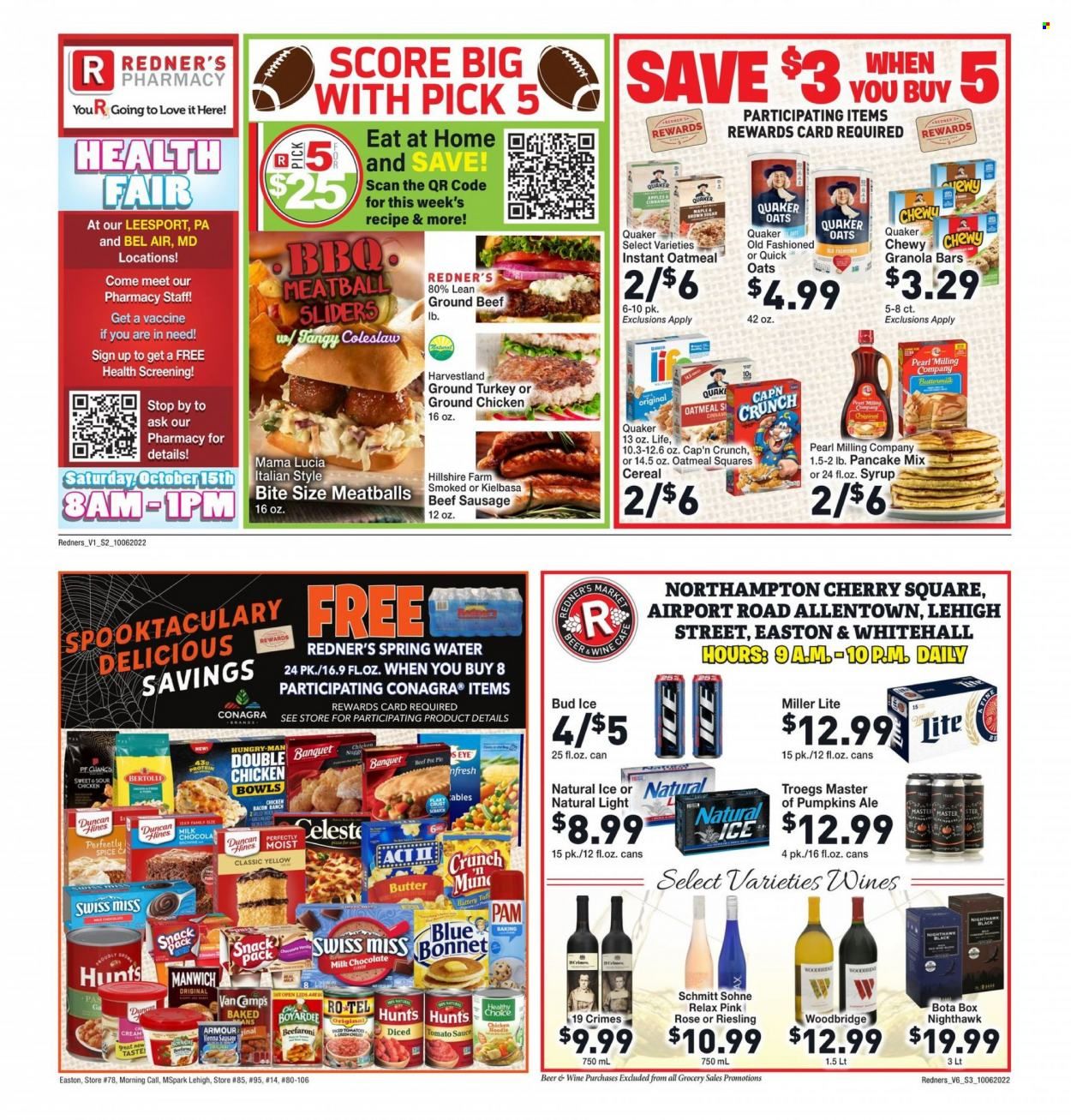 Redner's Markets (DE, MD, PA) Weekly Ad Flyer Specials October 6 to October 12, 2022