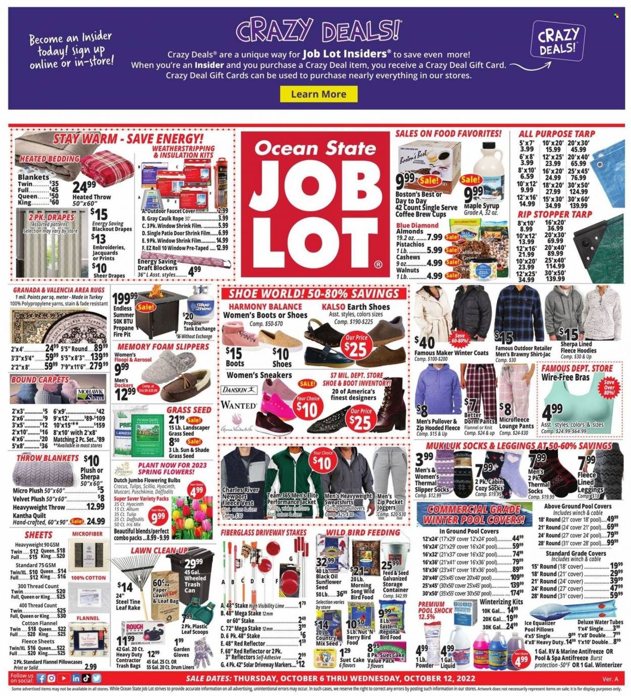 Ocean State Job Lot (CT, MA, ME, NH, NJ, NY, RI, VT) Weekly Ad Flyer Specials October 6 to October 12, 2022