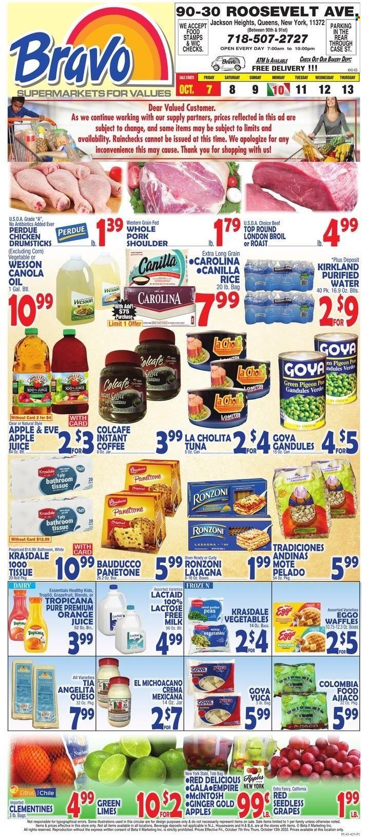 Bravo Supermarkets (CT, FL, MA, NJ, NY, PA) Weekly Ad Flyer Specials October 7 to October 13, 2022