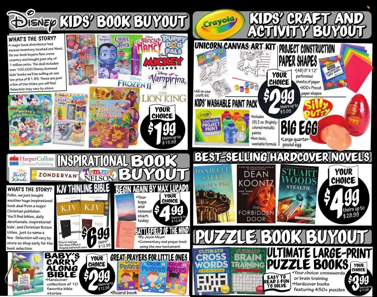 Ollie's Bargain Outlet Weekly Ad Flyer Specials October 6 to October 12, 2022