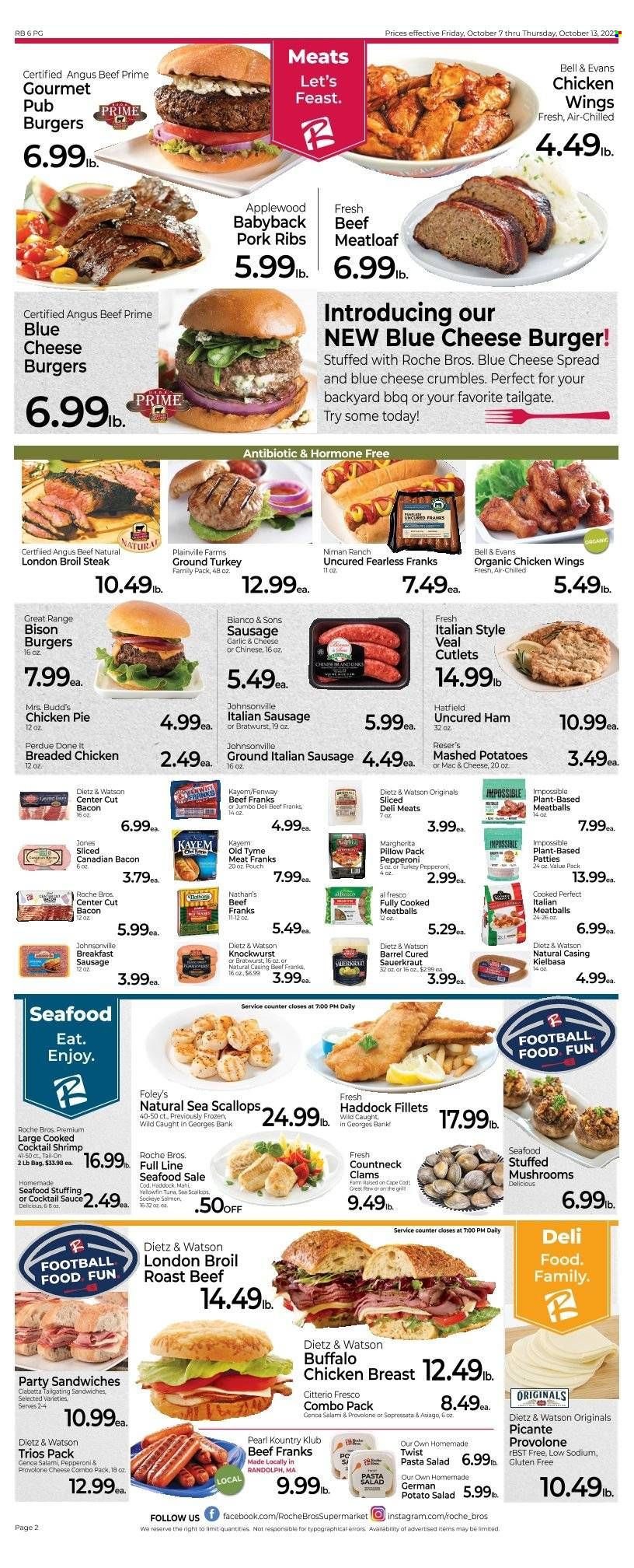 Roche Bros. (MA) Weekly Ad Flyer Specials October 7 to October 13, 2022
