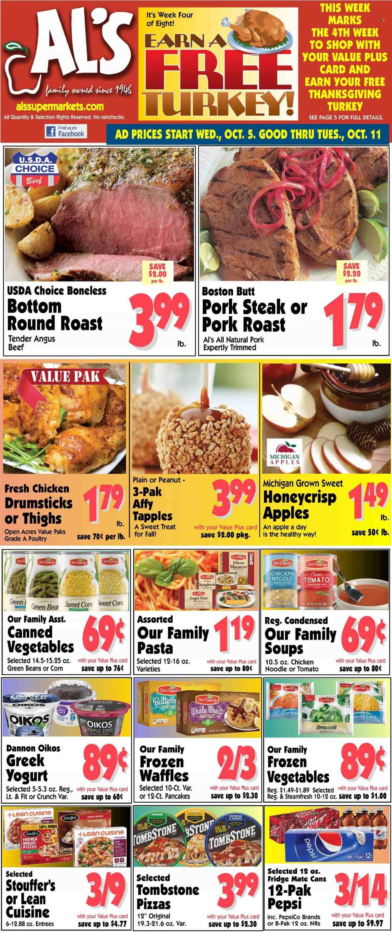 Al's Supermarket (IN) Weekly Ad Flyer Specials October 5 to October 11, 2022