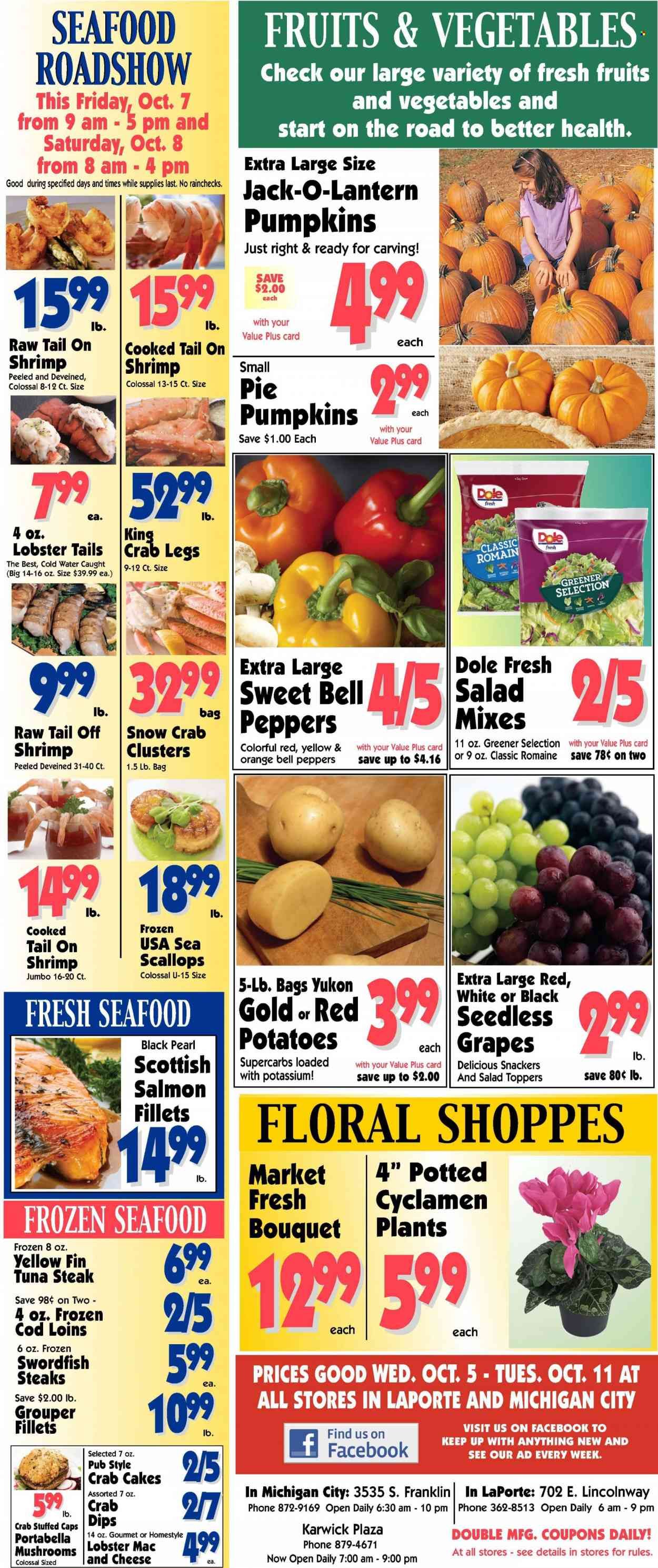 Al's Supermarket (IN) Weekly Ad Flyer Specials October 5 to October 11, 2022