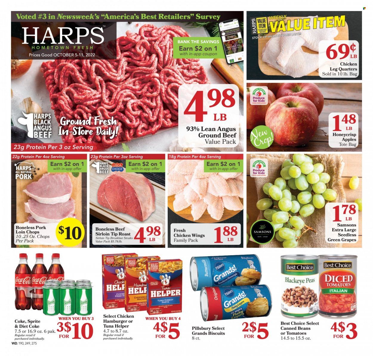 Harps Hometown Fresh (AR, KS, MO) Weekly Ad Flyer Specials October 5 to October 11, 2022