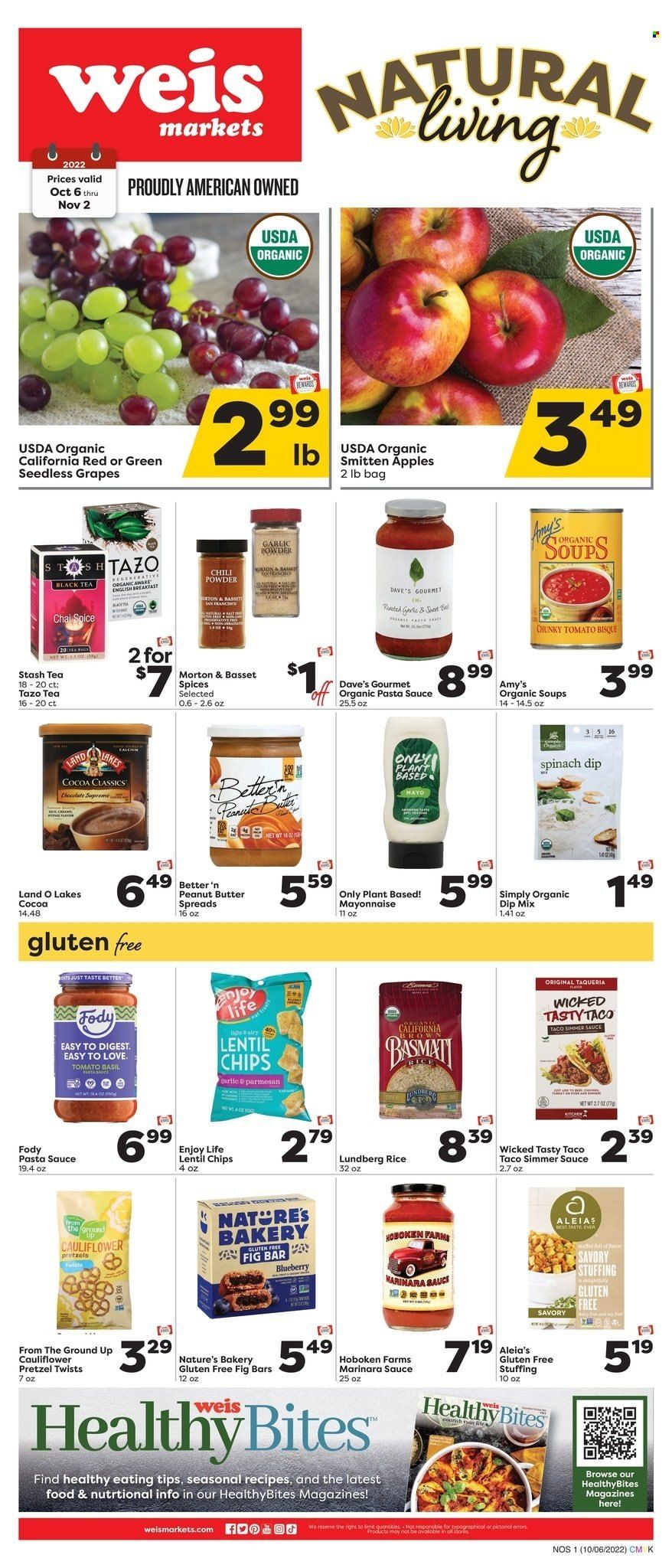 Weis (MD, NY, PA) Weekly Ad Flyer Specials October 6 to November 2, 2022