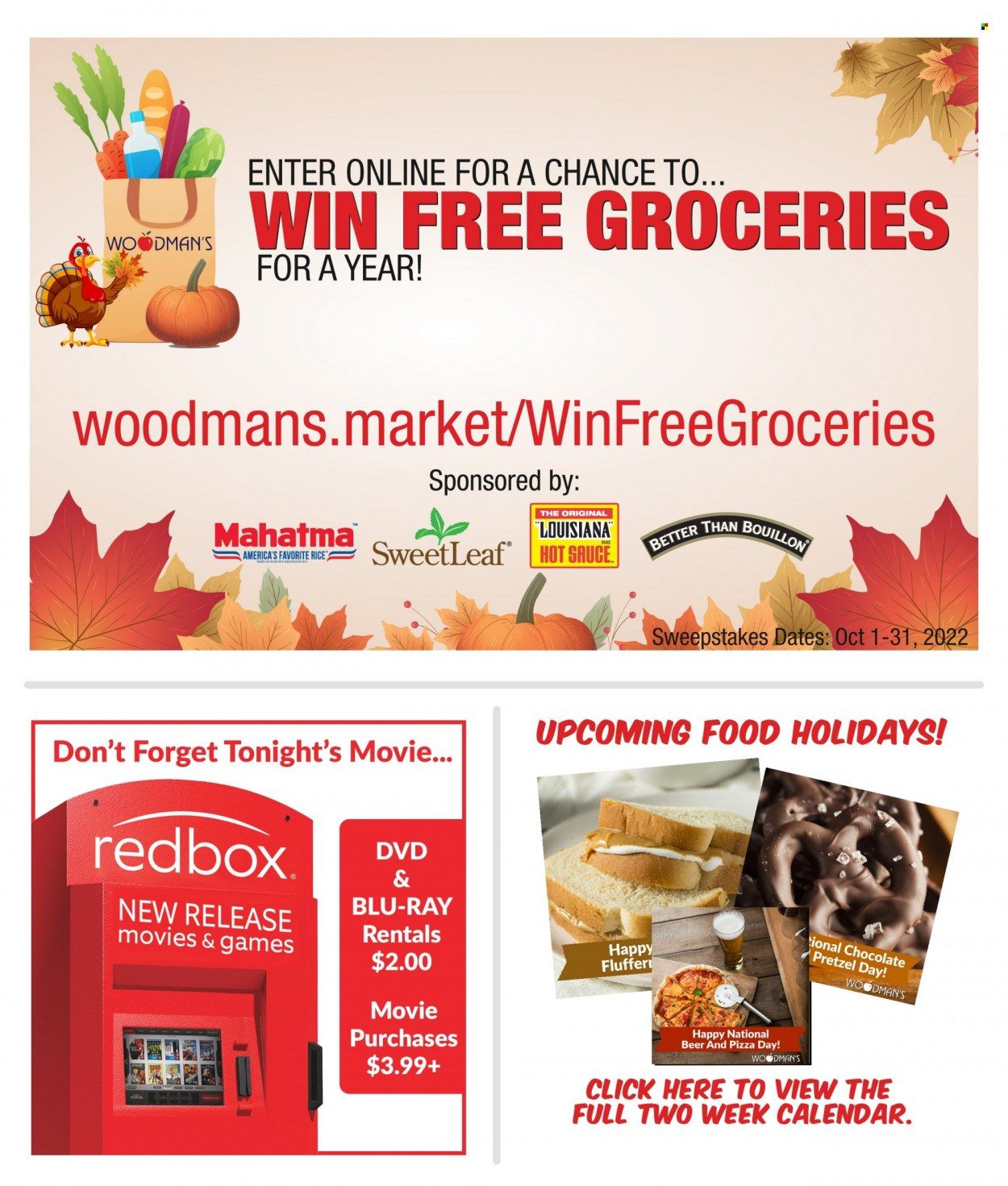 Woodman's Markets (IL, WI) Weekly Ad Flyer Specials October 6 to October 12, 2022