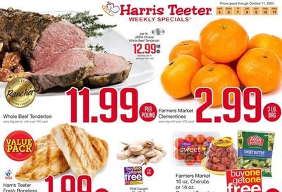 Harris Teeter Weekly Ad Flyer Specials October 5 to October 11, 2022