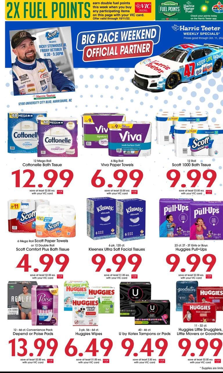 Harris Teeter Weekly Ad Flyer Specials October 5 to October 11, 2022
