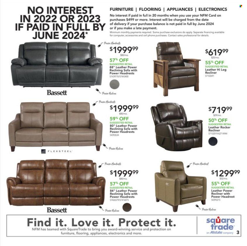 Nebraska Furniture Mart (IA, KS, NE, TX) Weekly Ad Flyer Specials October 5 to October 11, 2022