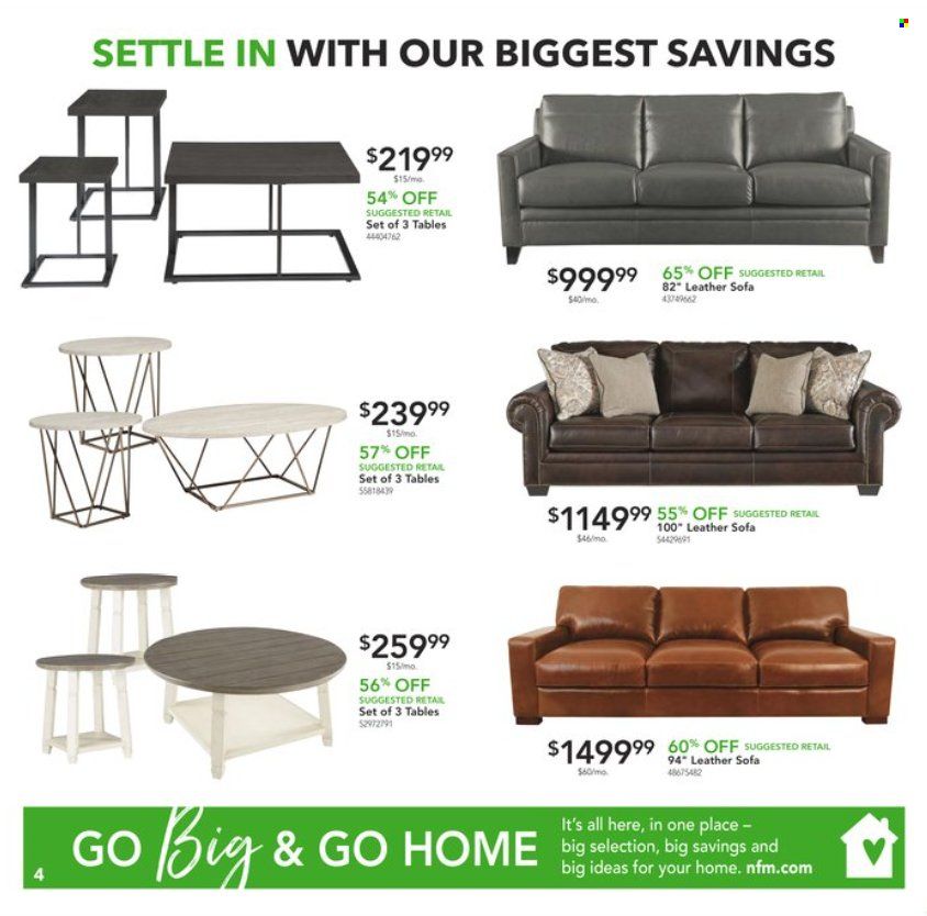 Nebraska Furniture Mart (IA, KS, NE, TX) Weekly Ad Flyer Specials October 5 to October 11, 2022
