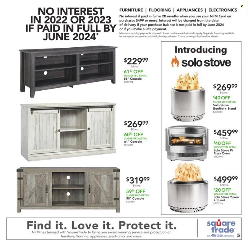 Nebraska Furniture Mart (IA, KS, NE, TX) Weekly Ad Flyer Specials October 5 to October 11, 2022