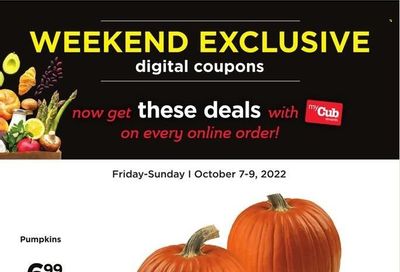Cub Foods (MN) Weekly Ad Flyer Specials October 7 to October 9, 2022