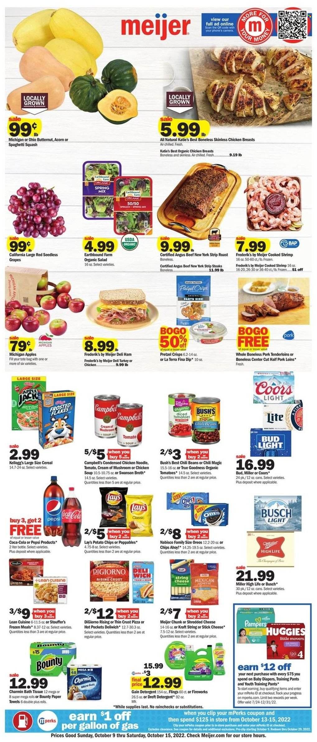 Meijer (IN) Weekly Ad Flyer Specials October 9 to October 15, 2022